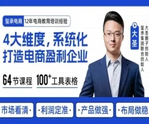 四大维度系统化打造电商盈利企业
