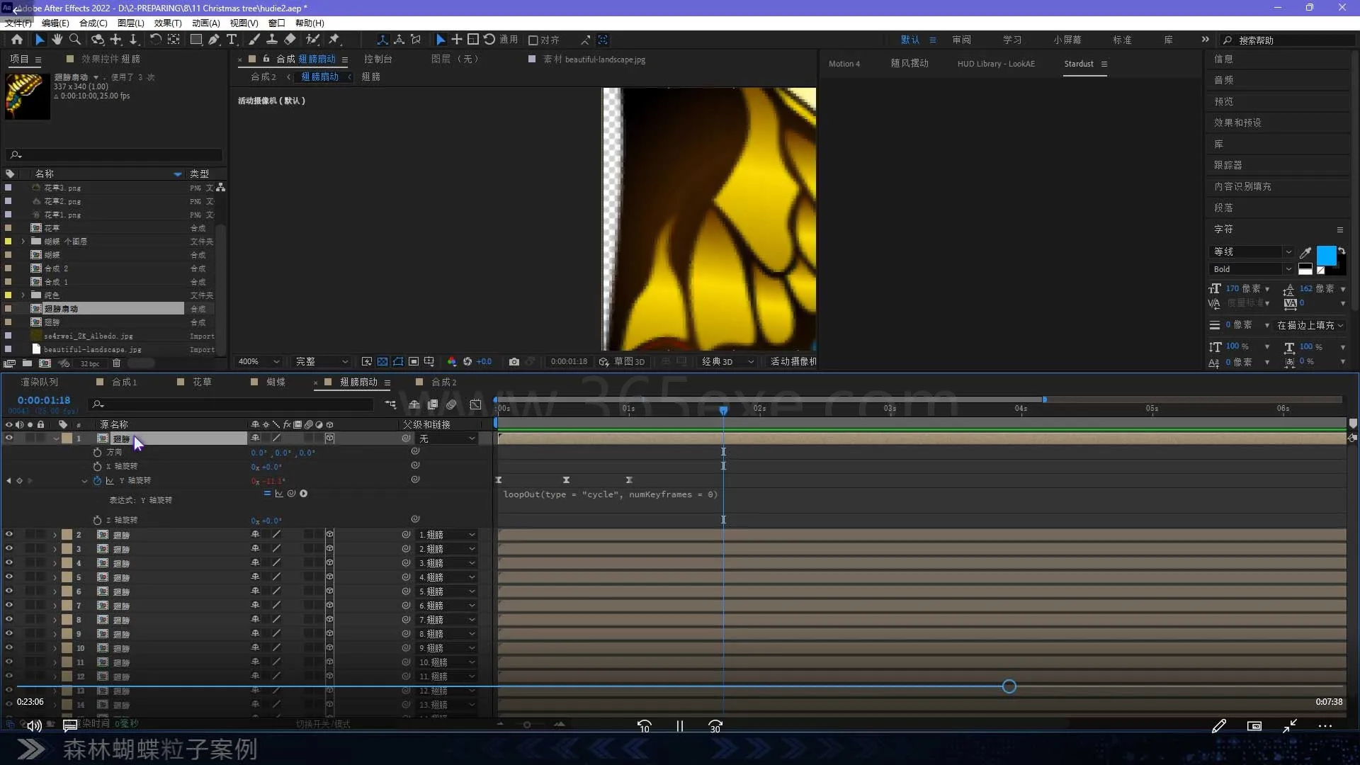 AE老温影视特效包装就业班（画质清晰带素材） (图3)